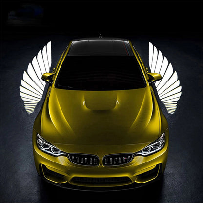 Projecteur LED en forme d’ailes d’ange pour rétroviseur latéral de voiture – أضواء خارجية للسيارة على شكل أجنحة