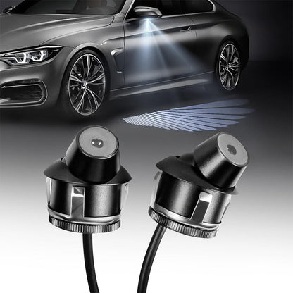 Projecteur LED en forme d’ailes d’ange pour rétroviseur latéral de voiture – أضواء خارجية للسيارة على شكل أجنحة