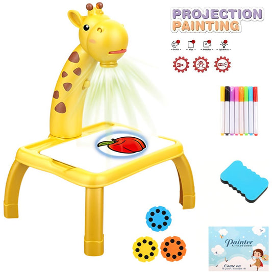 Projecteur de Dessin Éducatif pour Enfants Giraffe – بروجيكتور رسم تعليمي للأطفال تنزوت