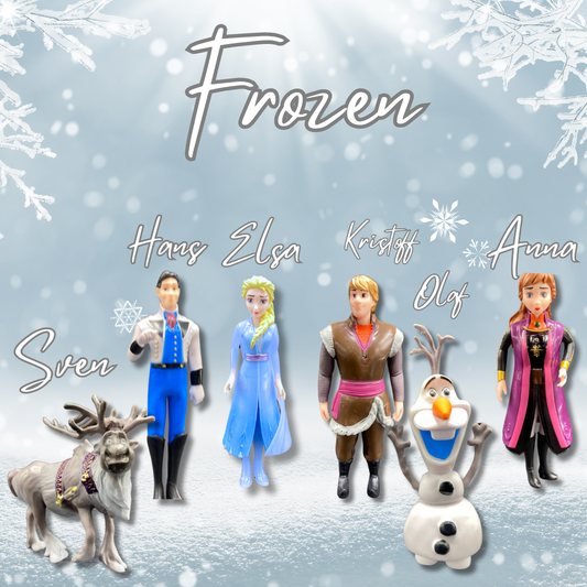 Ensemble de figurine Frozen 6 caractéres تنزوت