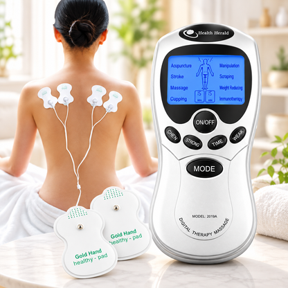 Appareil TENS Digital – 8 Modes de Stimulation جهاز التحفيز الكهربائي للعضلات