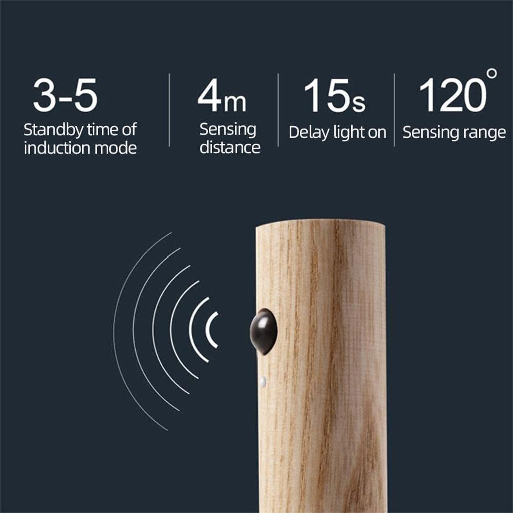 Lampe Murale Sans Fil Rechargeable Magnétique avec Détecteur de Mouvement