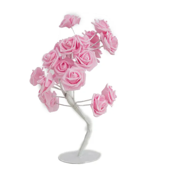 Lampe a chevet en forme D'Arbre à Fleur Lumineux