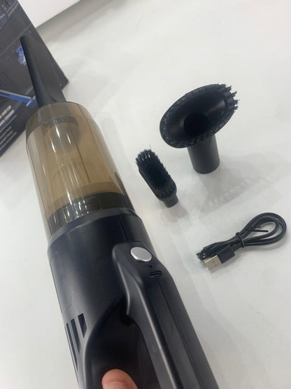 Aspirateur à main sans fil et rechargeable pour voiture avec forte aspiration