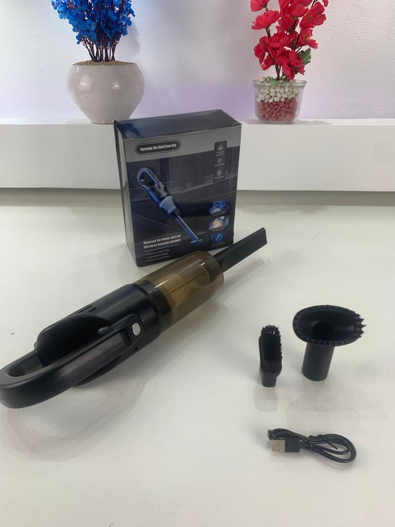 Aspirateur à main sans fil et rechargeable pour voiture avec forte aspiration