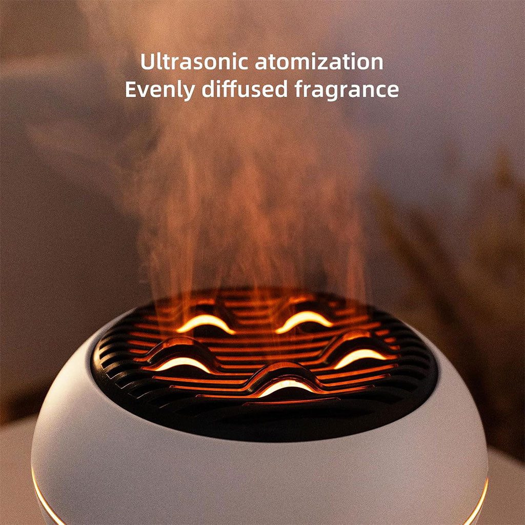 Diffuseur d’huiles essentielles ultrasonique 350 ml avec télécommande et lumières – جهاز تعطير الجو
