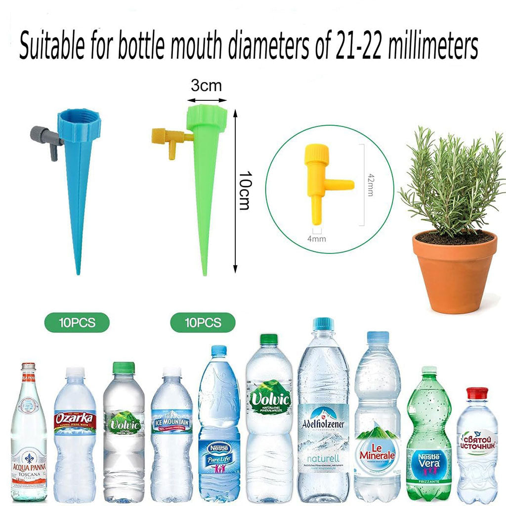 Système d’irrigation goutte à goutte automatique 10pcs pour arroser les plantes