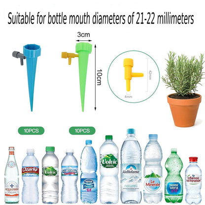Système d’irrigation goutte à goutte automatique 10pcs pour arroser les plantes