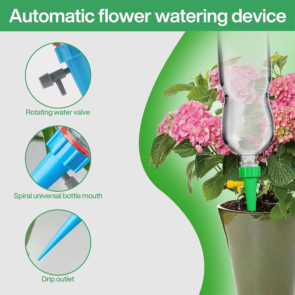 Système d’irrigation goutte à goutte automatique 10pcs pour arroser les plantes