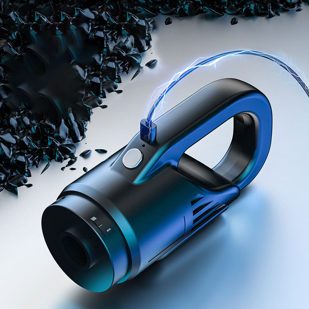 Aspirateur à main sans fil et rechargeable pour voiture avec forte aspiration