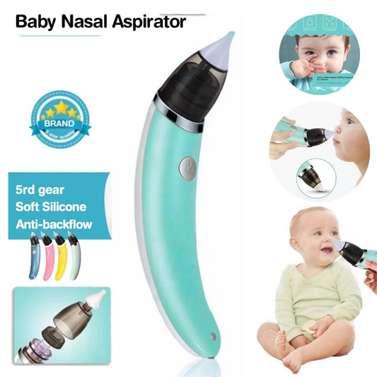 Mouche Nez, Aspirateur nasal électrique pour bébé 2 Tailles D'embouts - شفاطة الأنف الكهربائية للطفل تنزوت