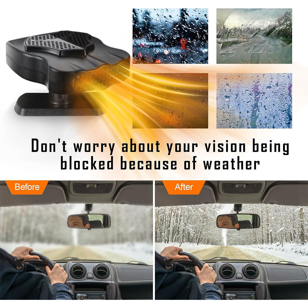 Refroidisseur et Chauffage de Voiture Rotatif 360° 12V – مبرد وسخان سيارة