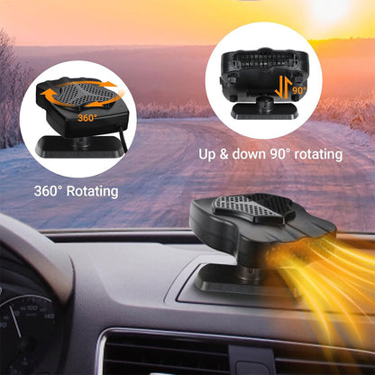 Refroidisseur et Chauffage de Voiture Rotatif 360° 12V – مبرد وسخان سيارة
