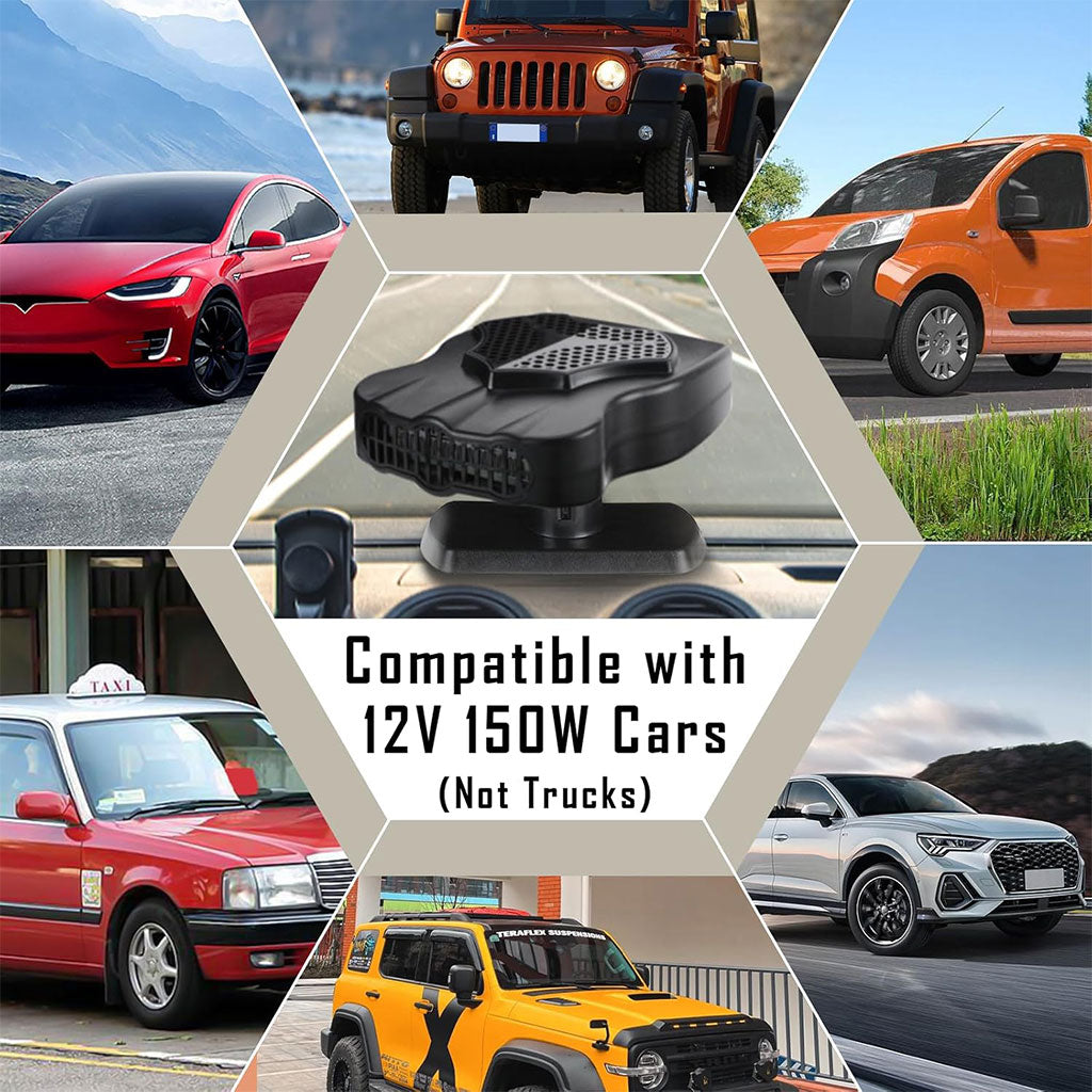 Refroidisseur et Chauffage de Voiture Rotatif 360° 12V – مبرد وسخان سيارة