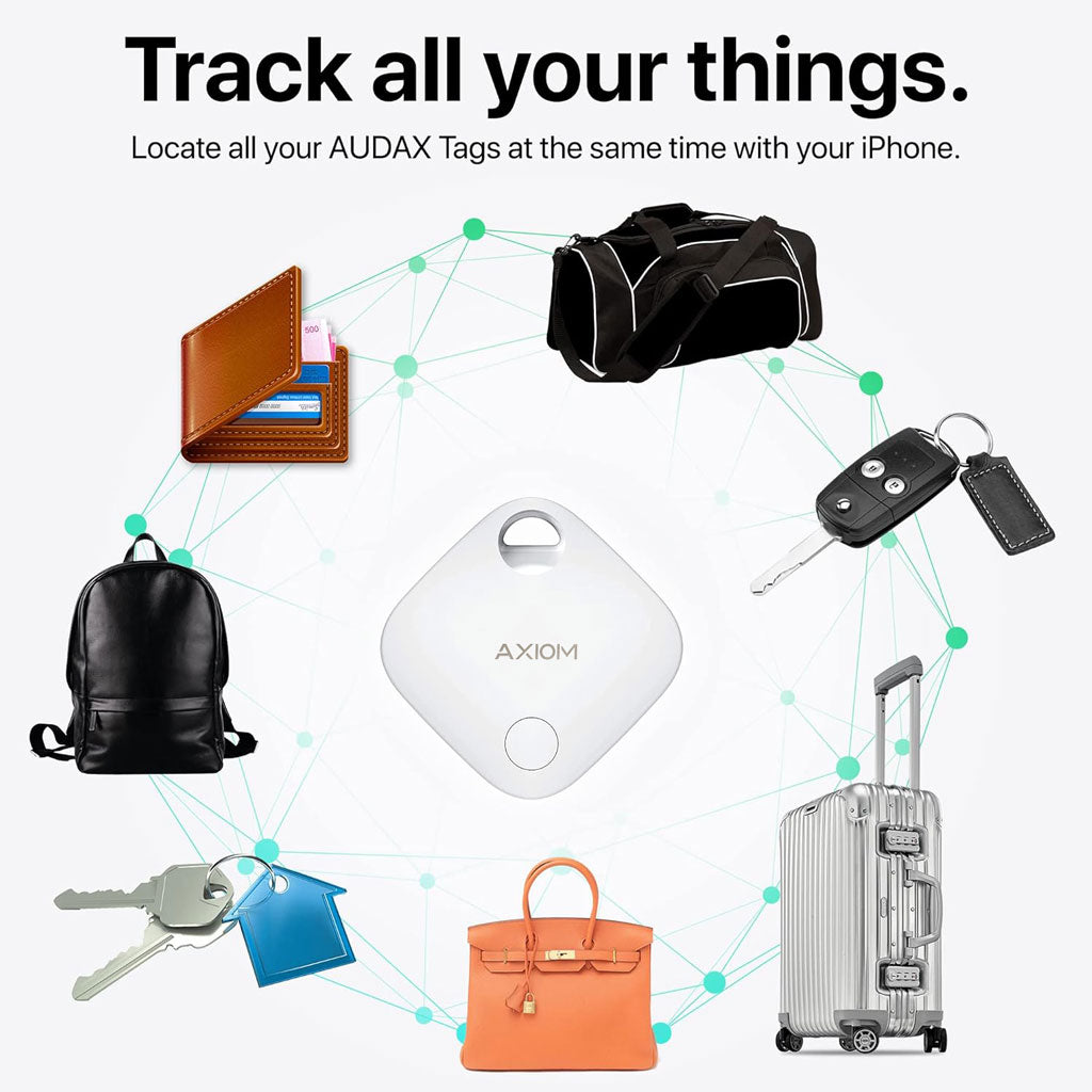 AXIOM GPS Tag Fonctionne avec l’application Google Find My Device – جهاز تعقب ذكي