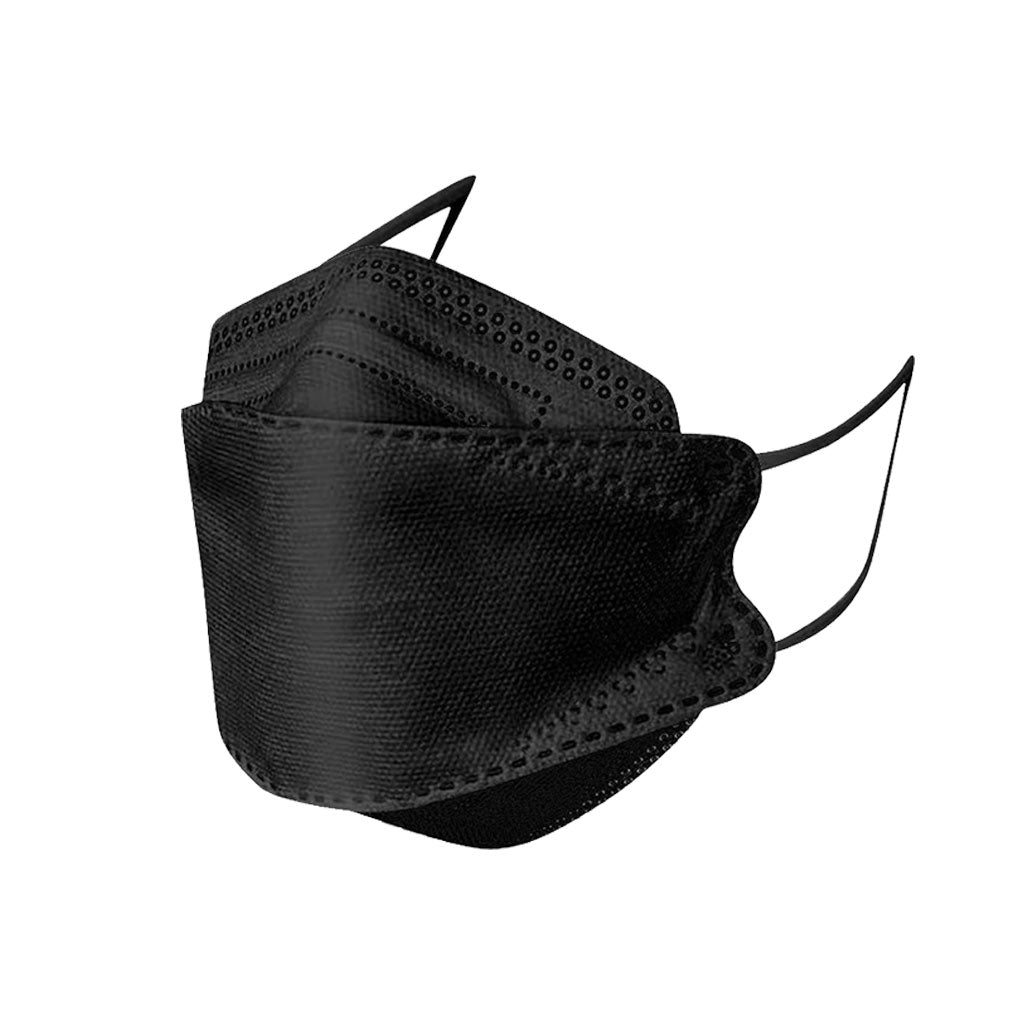 Lot de 20Pcs Bavettes 3D FFP2 à Quatre couches - علبة كمامات سوداء عالية الجودة
