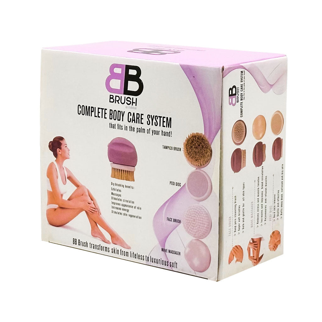 Ensemble de brosses pour soins corporels complets 4 en 1