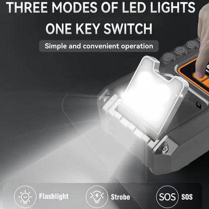 Booster Batterie 23800mAh avec gonfleur de pneu LED Light Beetro BE170 – جهاز تعزيز البطارية مع نافخ عجلات 4في1
