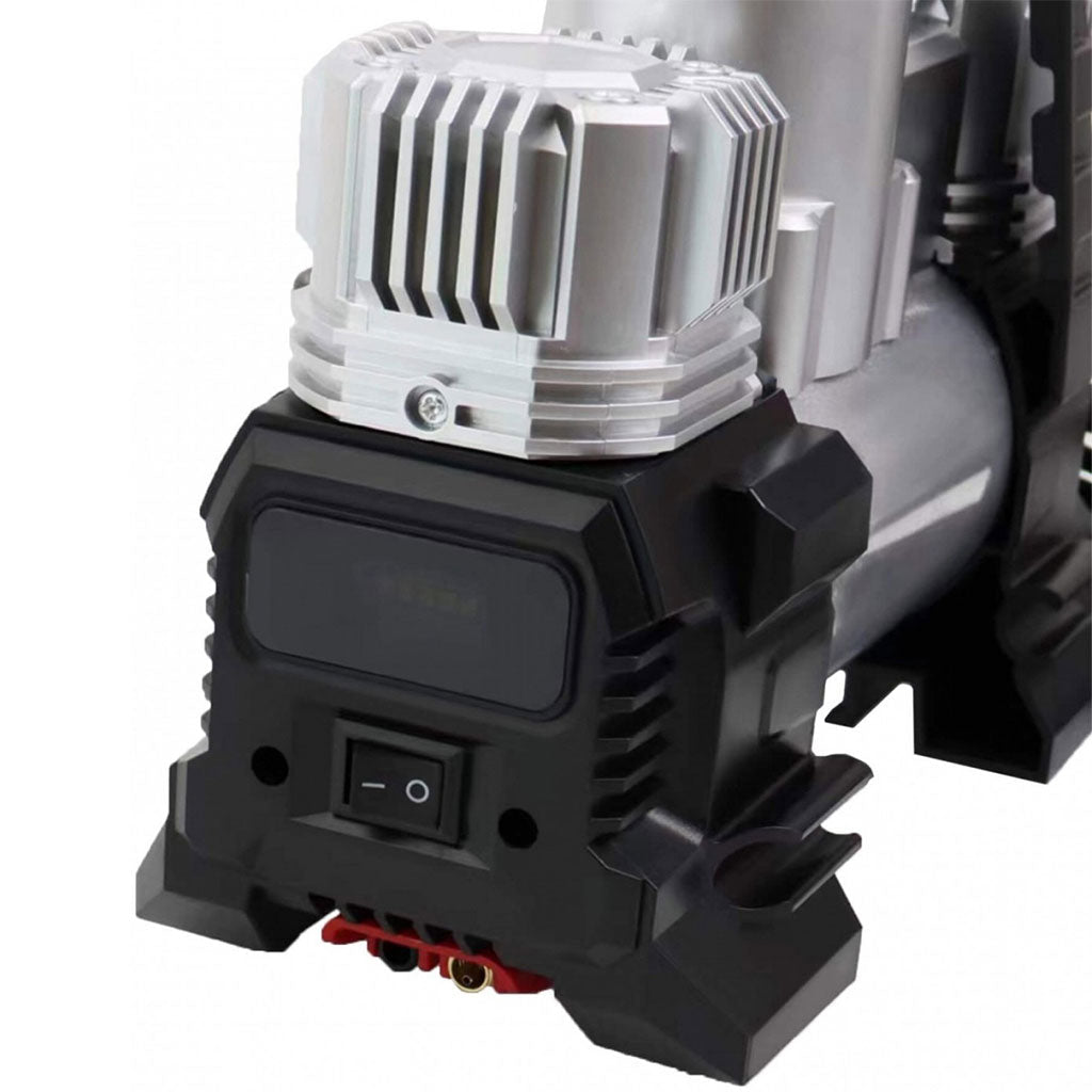 Compresseur de voiture à double piston écran LCD 180W 150psi BE0171 – جهاز ضغط العجلات للسياراة