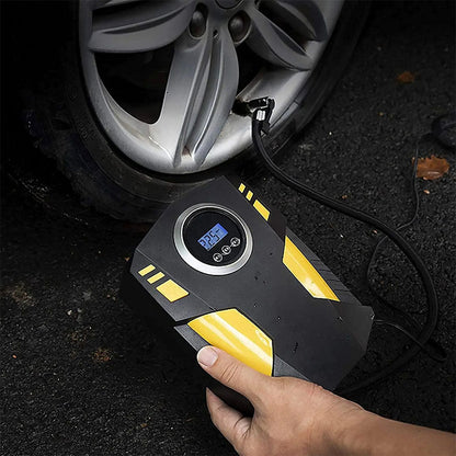Compresseur d’Air Numérique pour Voiture et Moto 150Psi BE0173 – جهاز ضغط العجلات محمول