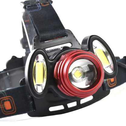 Lampe Frontale Lumineuse Sans Fil Avec 4 Modes D’eclairages Et Avec Zoom BEETRO LA-294