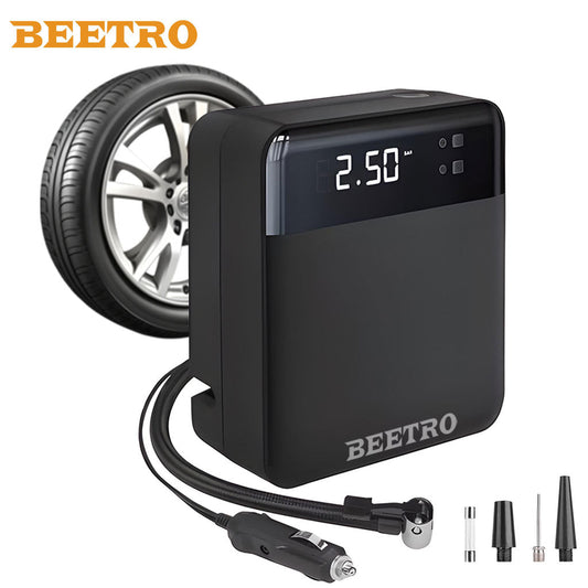 Compresseur de voiture écran LCD 100W 150psi BE0174 – جهاز ضغط العجلات للسياراة - تنزوت