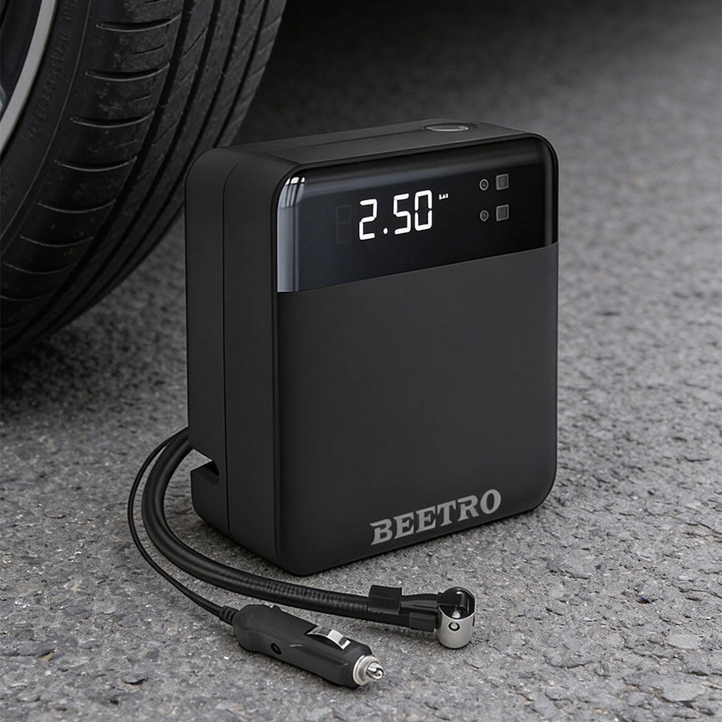 Compresseur de voiture écran LCD 100W 150psi BE0174 – جهاز ضغط العجلات للسياراة