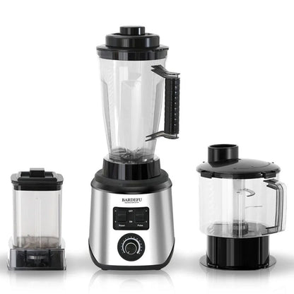 BARDEFU Blender Mixeur Electrique 3 En 1 Avec Mini Hachoir Et Moulin 9500W – خلاط كهربائي 3 في 1 مع مفرمة ومطحنة