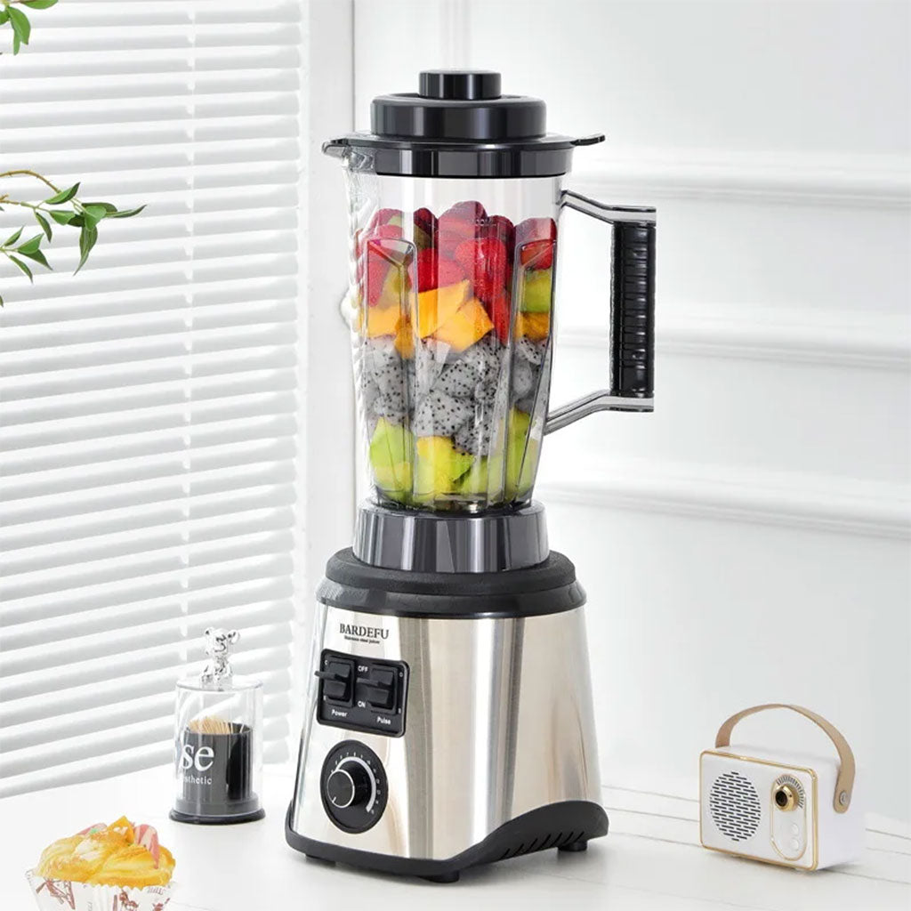 BARDEFU Blender Mixeur Electrique 3 En 1 Avec Mini Hachoir Et Moulin 9500W – خلاط كهربائي 3 في 1 مع مفرمة ومطحنة