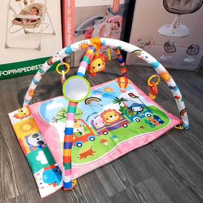 Tapis D’Eveil Animaux pour Bébé avec Miroir – بساط الألعاب لرضيع