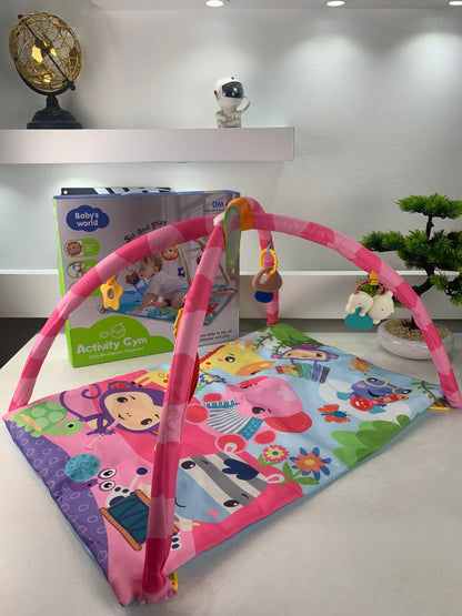 Tapis D’Eveil Animaux pour Bébé avec Miroir – بساط الألعاب لرضيع