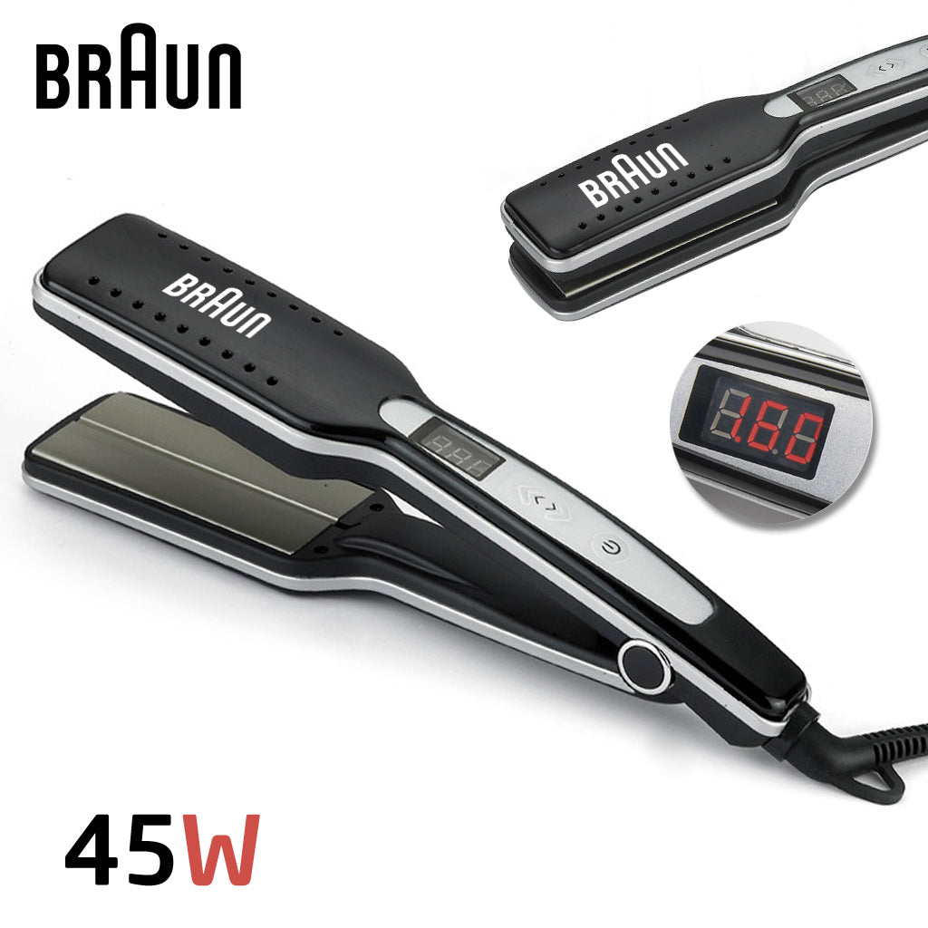 BRAUNE Lisseur a Vapeur Plaque Ceramique Pro تنزوت
