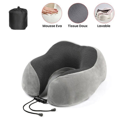 Oreiller de Cou Bluetooth en mousse à mémoire de forme avec haut-parleurs intégrés – وسادة مريحة بخاصية البلوتوث