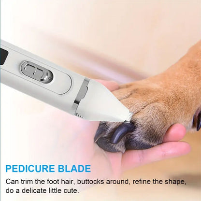 Tondeuse Électrique 4EN1 Silencieux pour Animaux – ماكينة حلاقة كهربائية للحيوانات