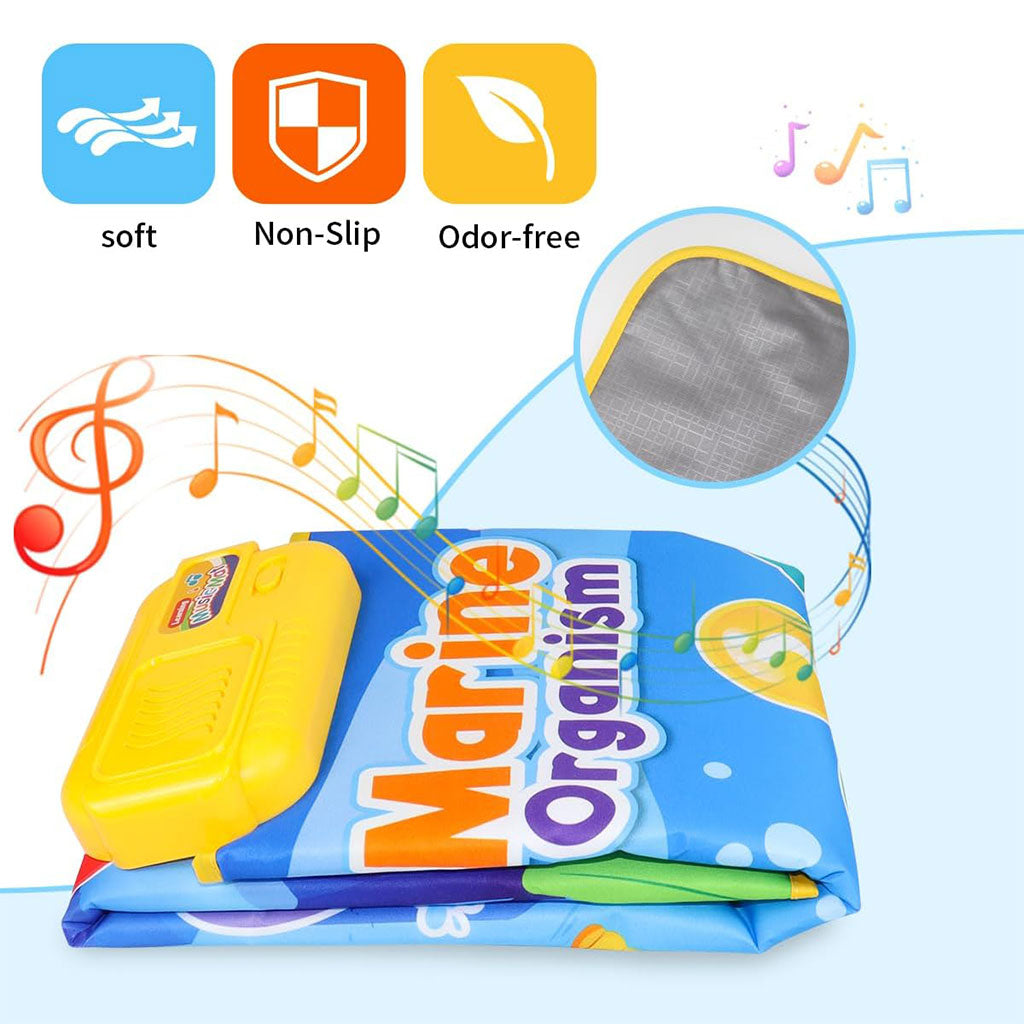 Tapis Musical et Jouet Éducatif pour Enfants 63x43cm – بساط ألعاب للرضع