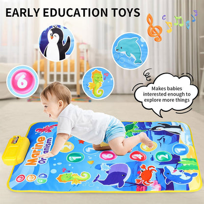 Tapis Musical et Jouet Éducatif pour Enfants 63x43cm – بساط ألعاب للرضع