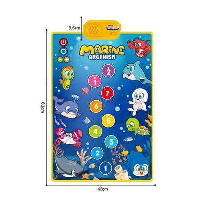 Tapis Musical et Jouet Éducatif pour Enfants 63x43cm – بساط ألعاب للرضع