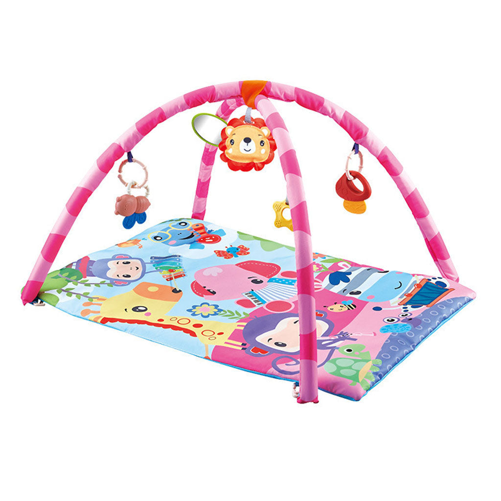 Tapis D’Eveil Animaux pour Bébé avec Miroir – بساط الألعاب لرضيع تنزوت