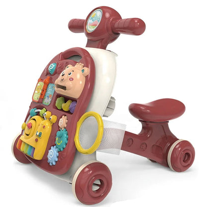 Trotteur 3en1 avec Musique et Lumières Baby Walker – دراجة أطفال ومشاية موسيقية
