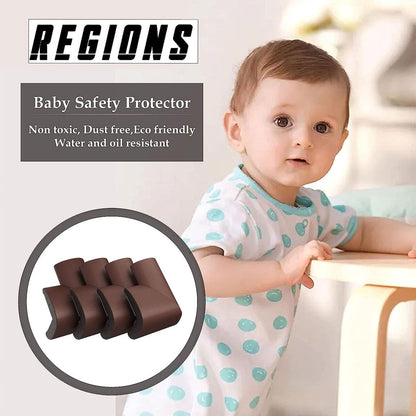 Protections souples en mousse pour les bords et les angles des meubles 8pcs – طقم حماية الأطفال