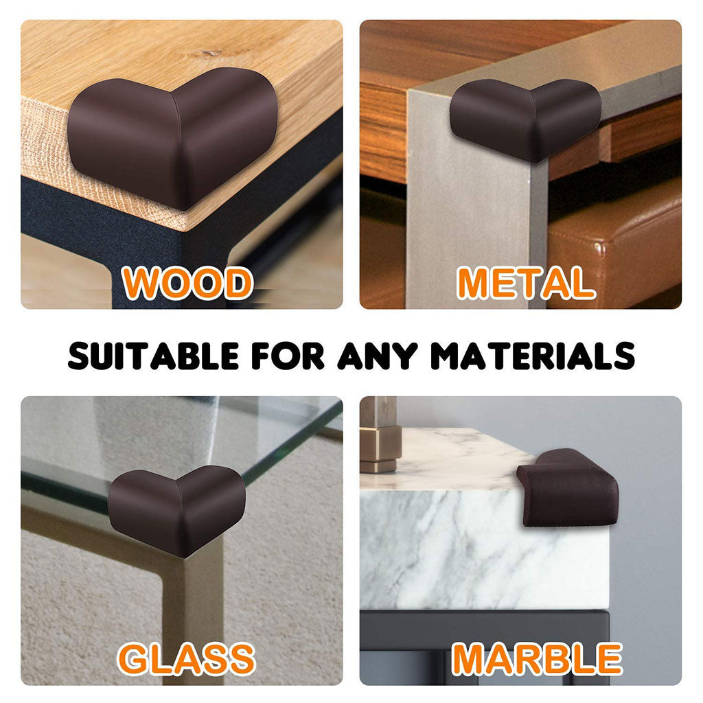 Protections souples en mousse pour les bords et les angles des meubles 8pcs – طقم حماية الأطفال