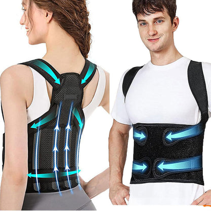 Support Dorsal Respirant et Réglable pour la Correction de la Posture – حزام شد الظهر تنزوت