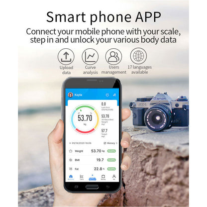 Balance Pèse-personne Intelligent et Précise avec Smart App – ميزان إلكتروني