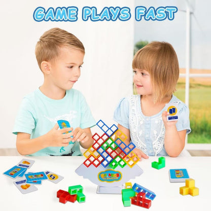 Jeu d'Équilibre Tetra Tower Balance Building Blocks – لعبة توازن