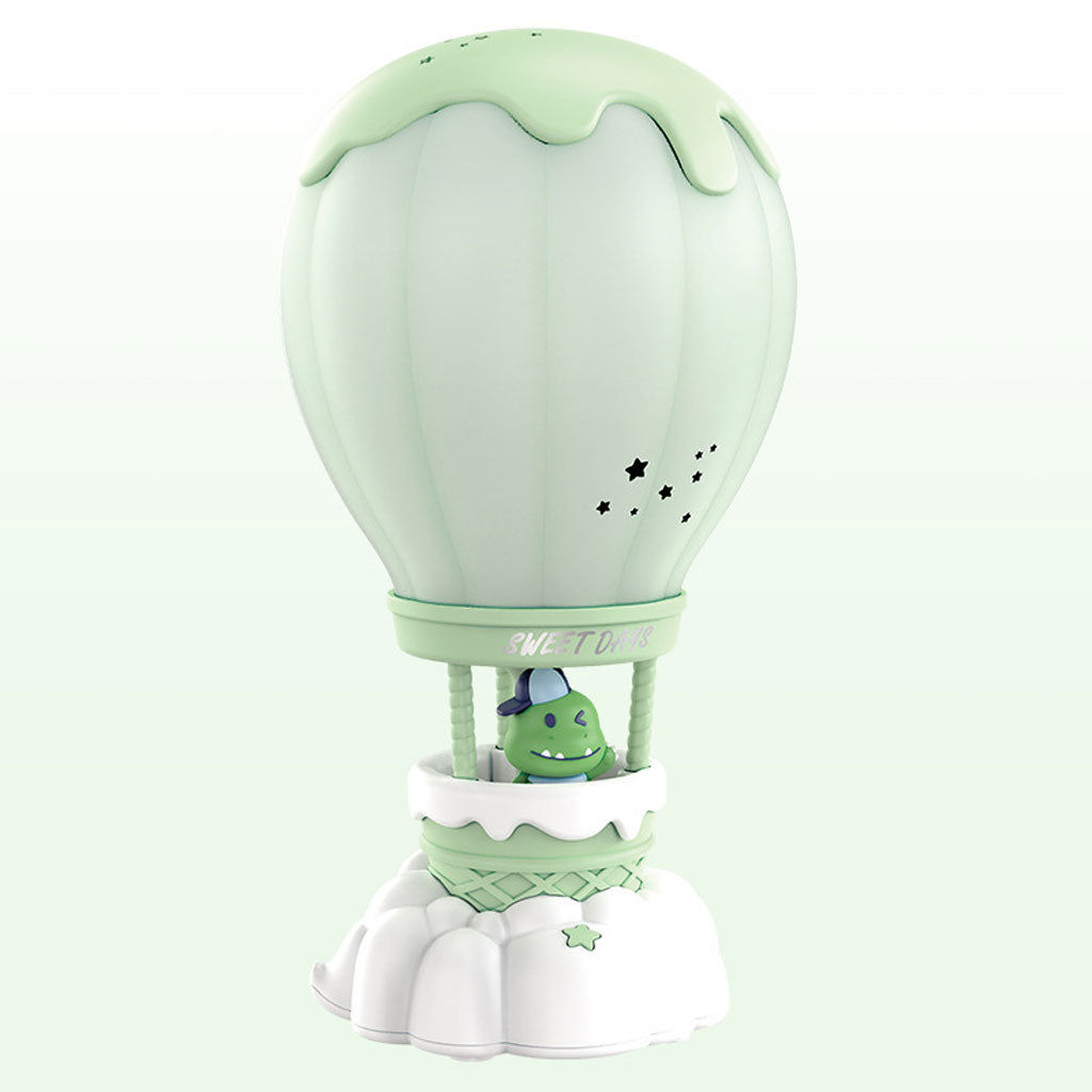 Lampe de table LED pour chambre d'enfant, rechargeable en forme de montgolfière