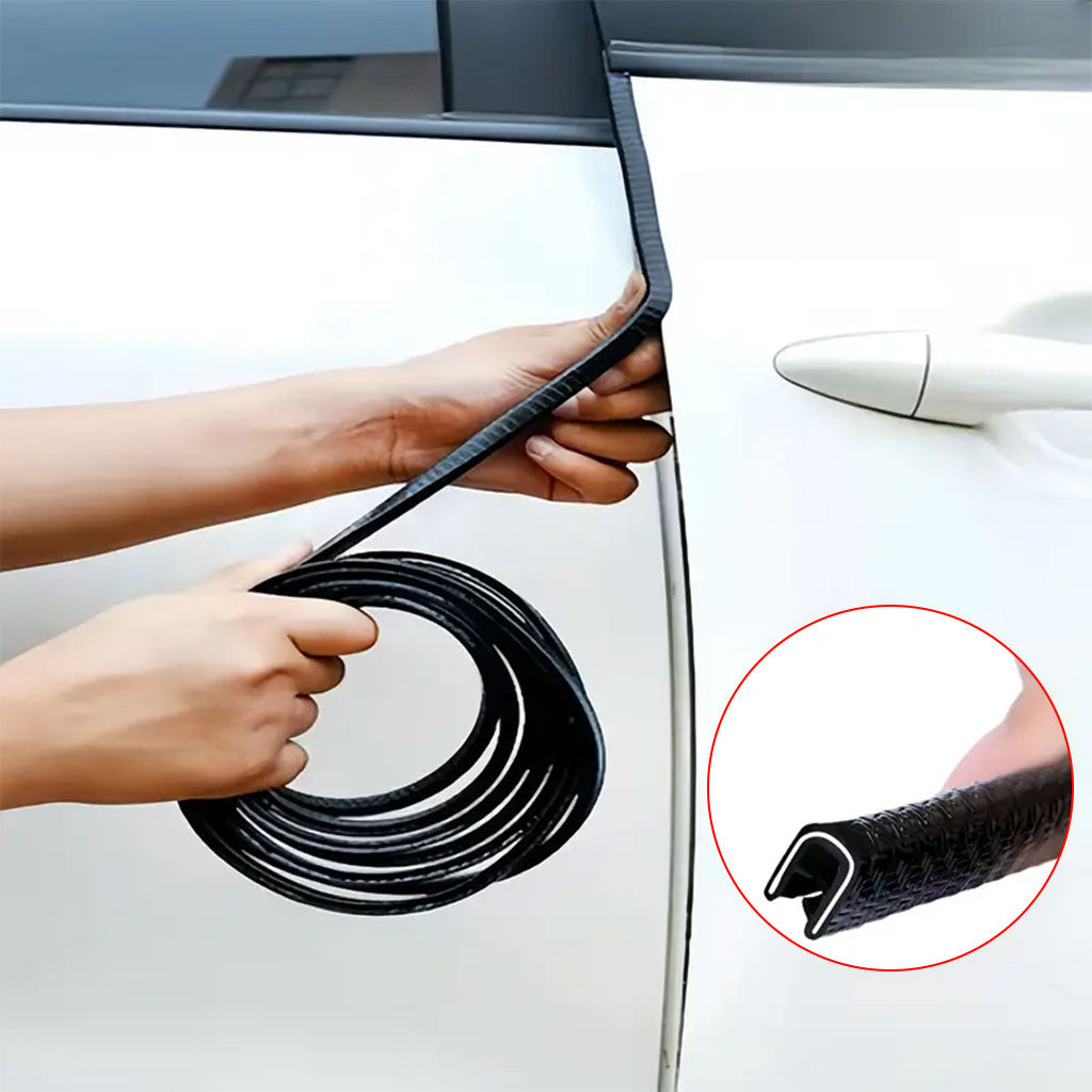 Bande Protection pour Bord Portière de Voiture en Caoutchouc 5m – شريط حماية أبواب السيارة