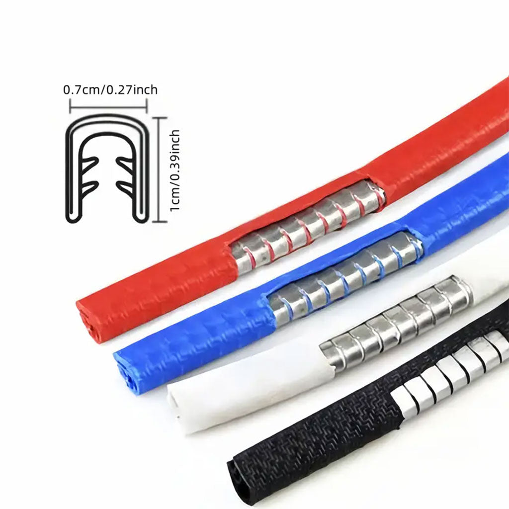 Bande Protection pour Bord Portière de Voiture en Caoutchouc 5m – شريط حماية أبواب السيارة