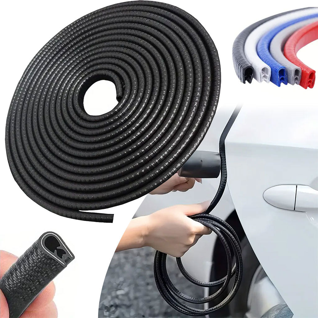 Bande Protection pour Bord Portière de Voiture en Caoutchouc 5m – شريط حماية أبواب السيارة - تنزوت