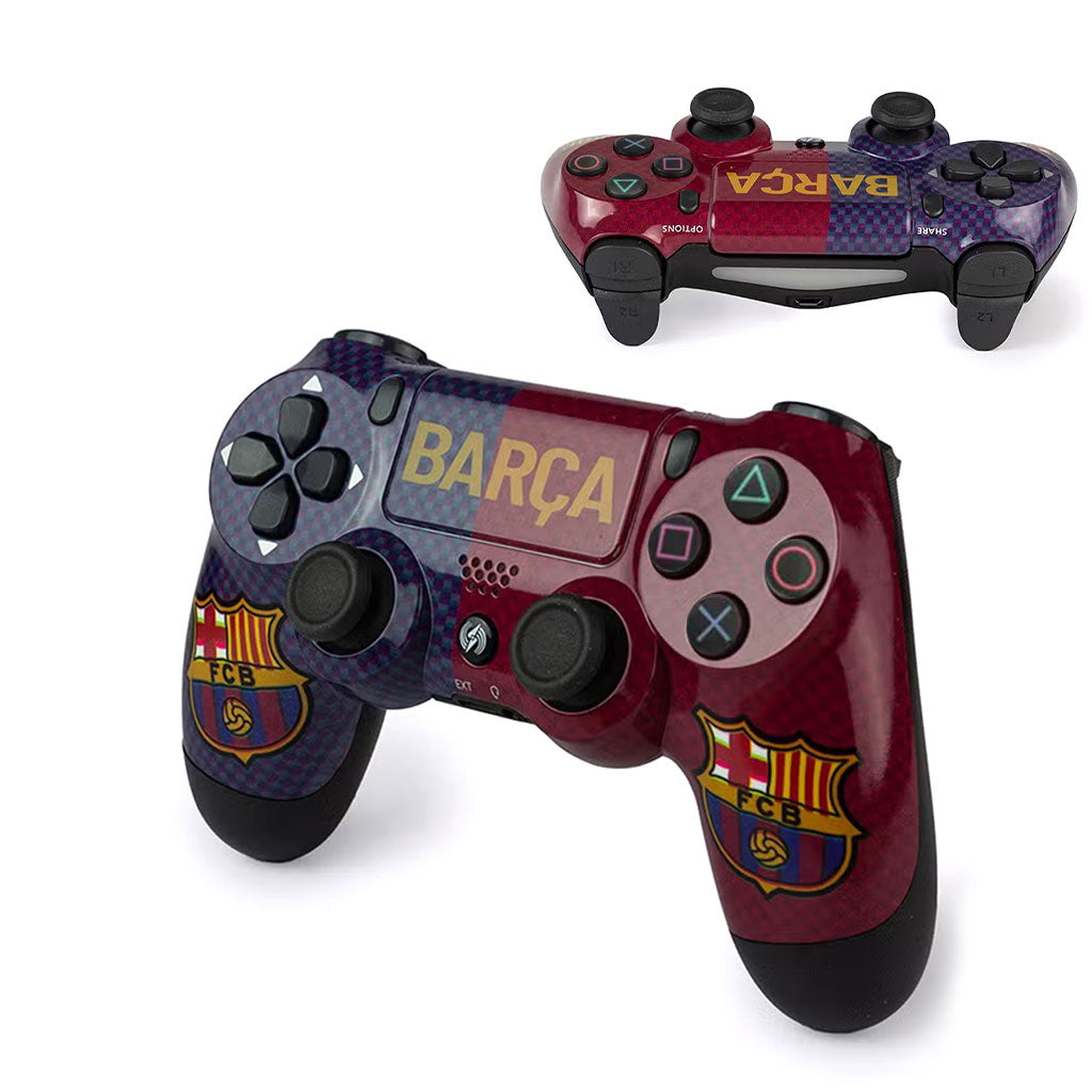 SONY DualShock Manette PS4 Sans Fil, Batterie Rechargeable (High Copy) – Edition Barça تنزوت