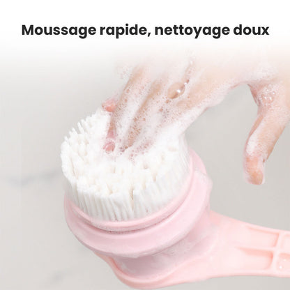 Brosse Rotative Électrique Rechargeable pour le Corps et la Douche – فرشاة تنظيف الجسم مقاومة للماء